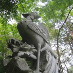 Phoenix statue.  A park south of the city.  Nanning, Guangxi.